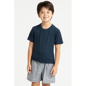 635.3811_MAR_001_Pijama Curto-Infantil-Viscose-e-Tricoline